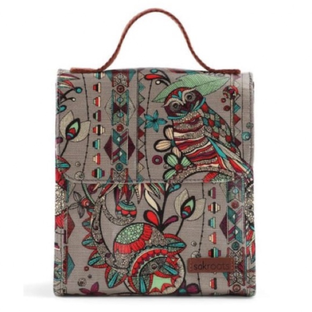 Sakroots Spirit Desert Circle Flap Lunch Bag - Picture 2 of 4